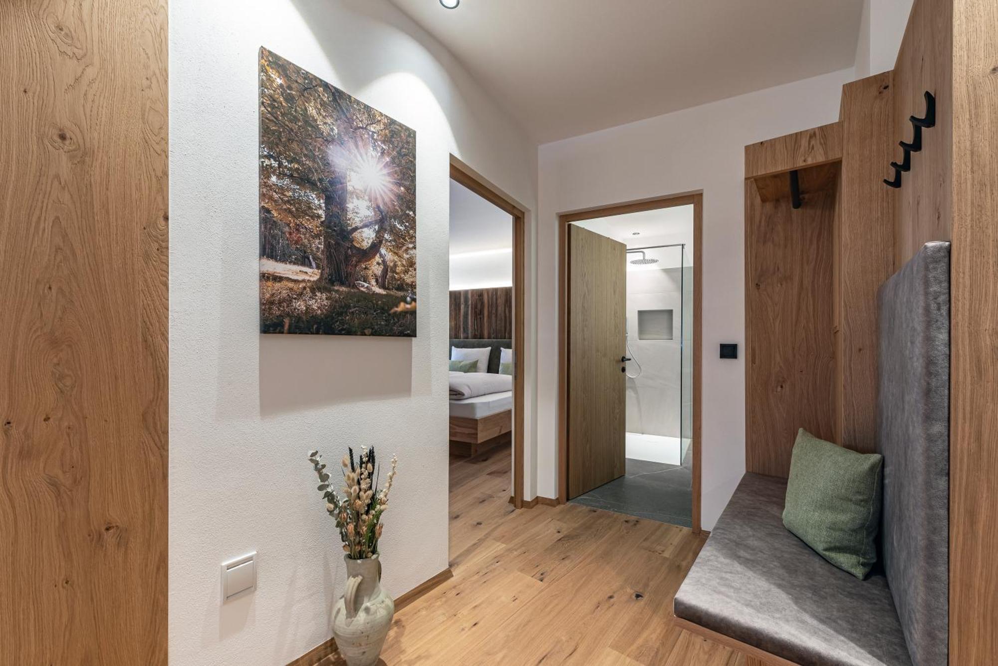 Trinnerhof- Hof Chalets Und Obsthof Mit Zimmer Natz-Schabs Exterior foto